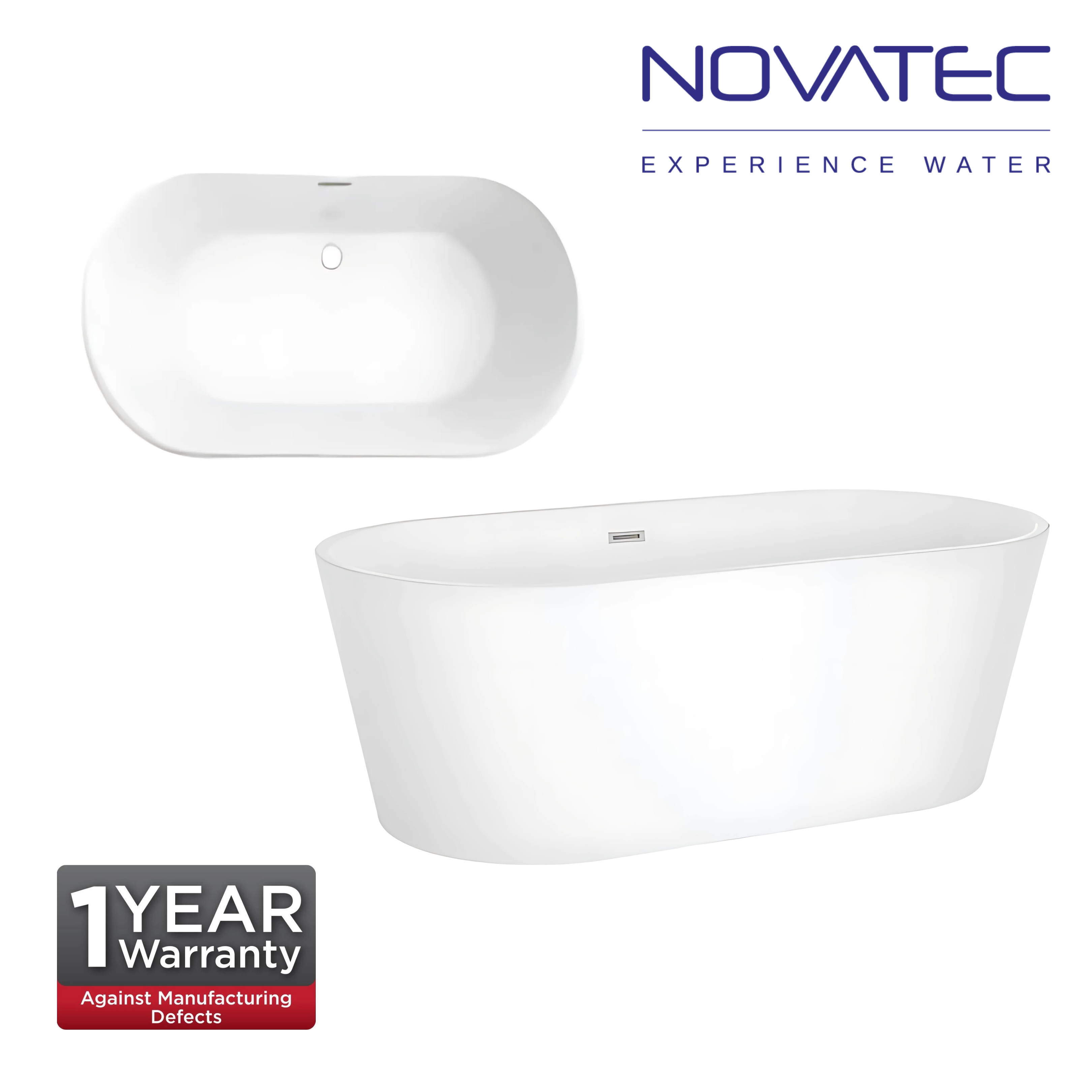 Novatec Madrid Bath Tub (BT160015A)